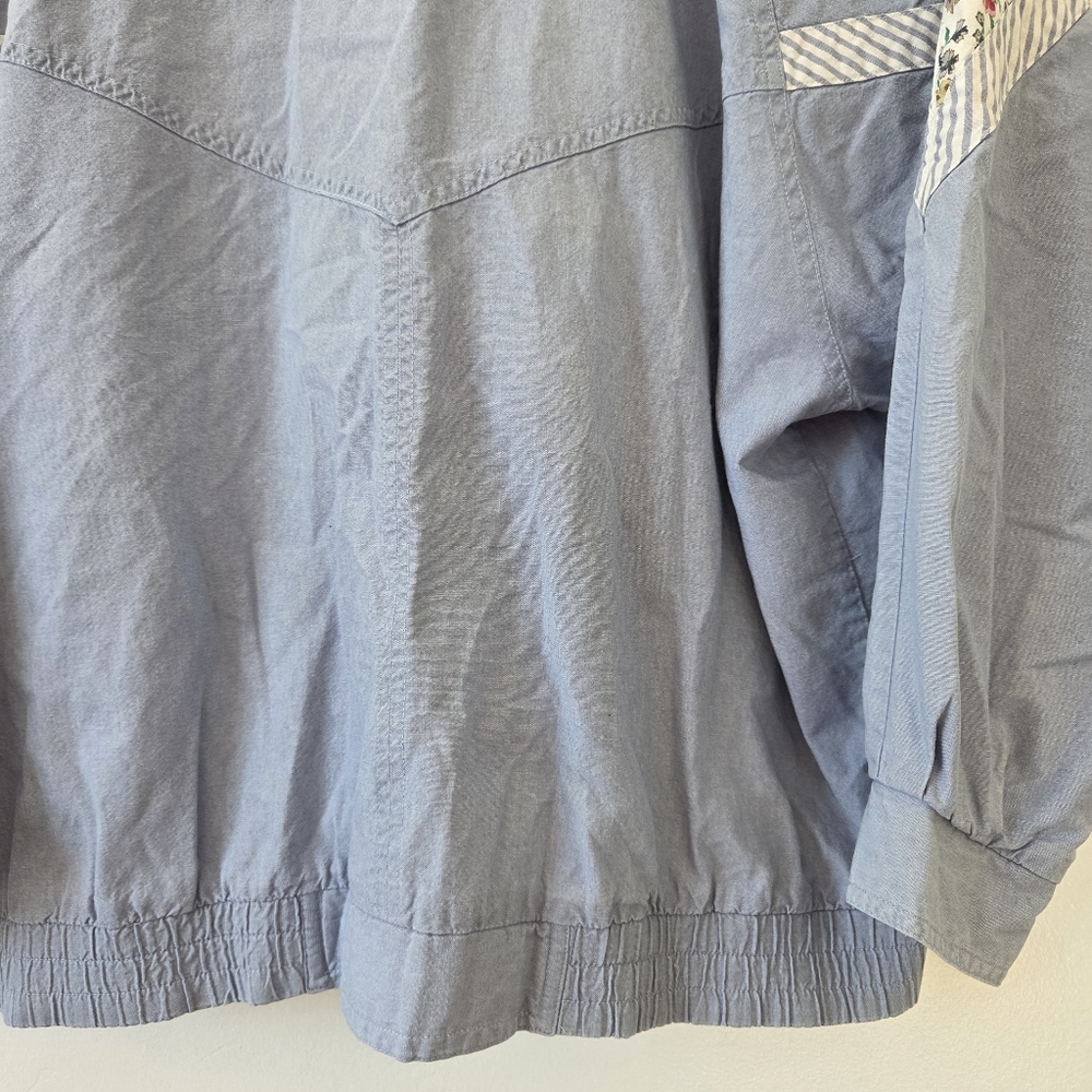 Vintage Stonybrook Patchwork Jacket Windbreaker B… - image 11